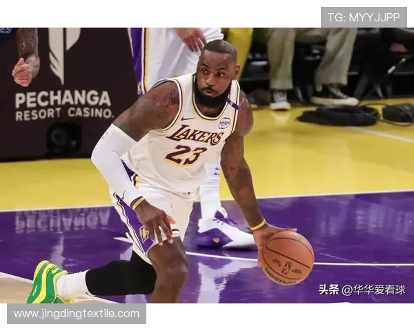 [NBA]詹姆斯外线接球 骑马射箭三分命中.